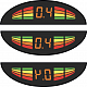 MP-216 i LED-F4 (4 датчика внутренней установки, LED дисплей)